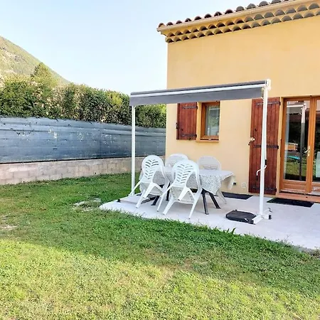 Villa Rez De Jardin Dans Quartier Calme Et Ensoleille Saint-André-les-Alpes Exterior foto